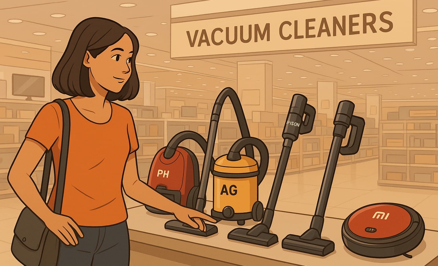 different vacuum cleaner brand