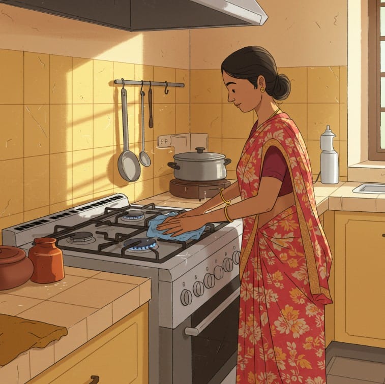 gas stove hob maintenance