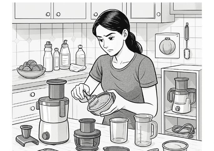 juicer cleaning