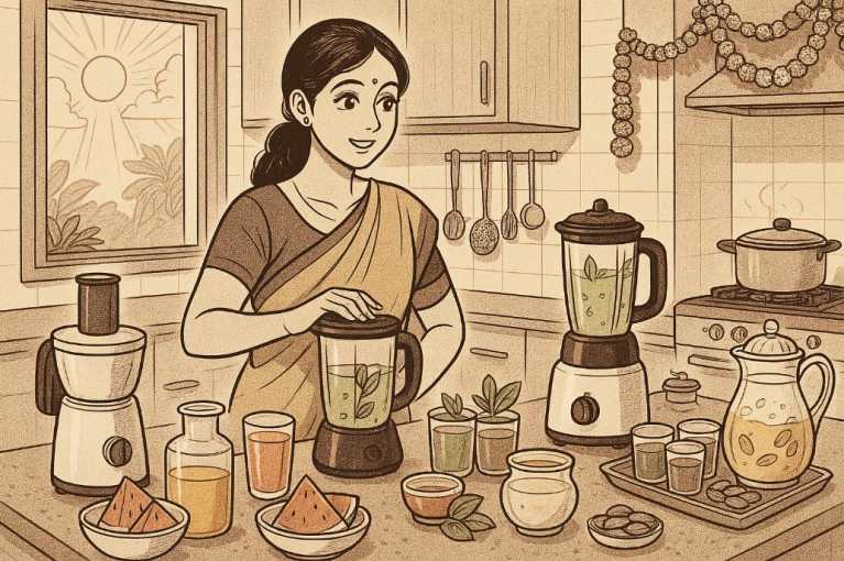 Real-Life Juicer Uses – Summer, Ayurveda, Detox and Festivals