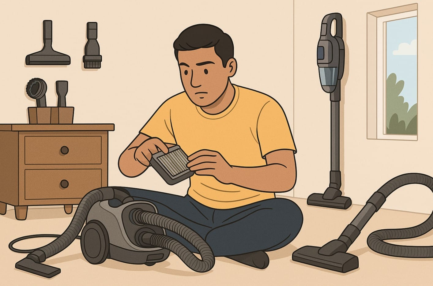vacuum cleaner maintenance