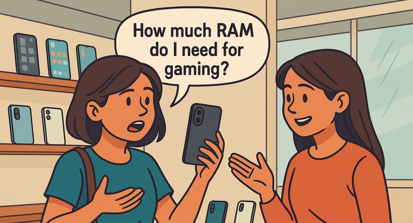 a buyer asking friend for RAM