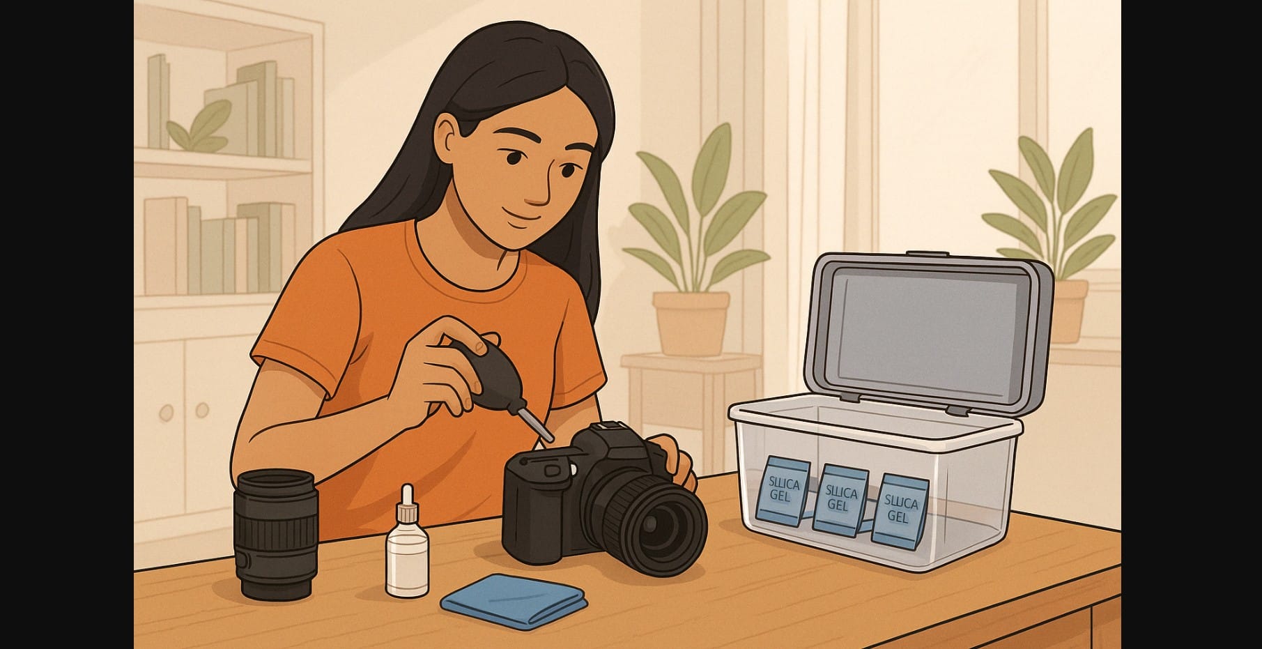 camera cleaning and maintenance