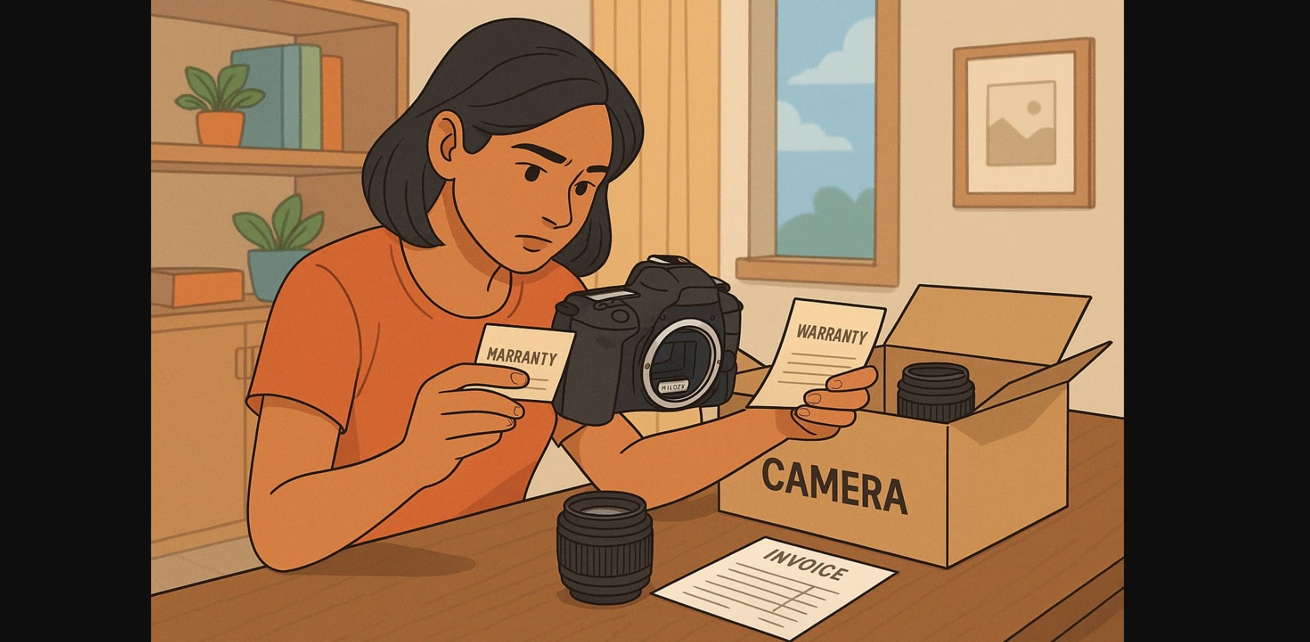 carefully verifying camera lens original or not