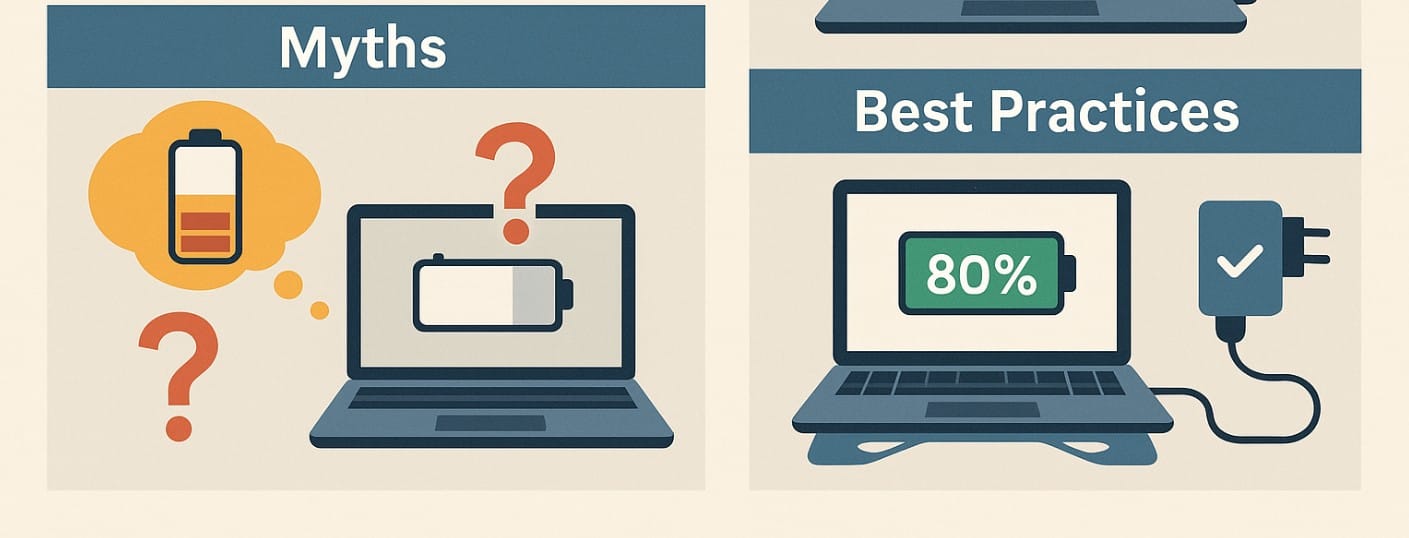 charge laptop battery properly
