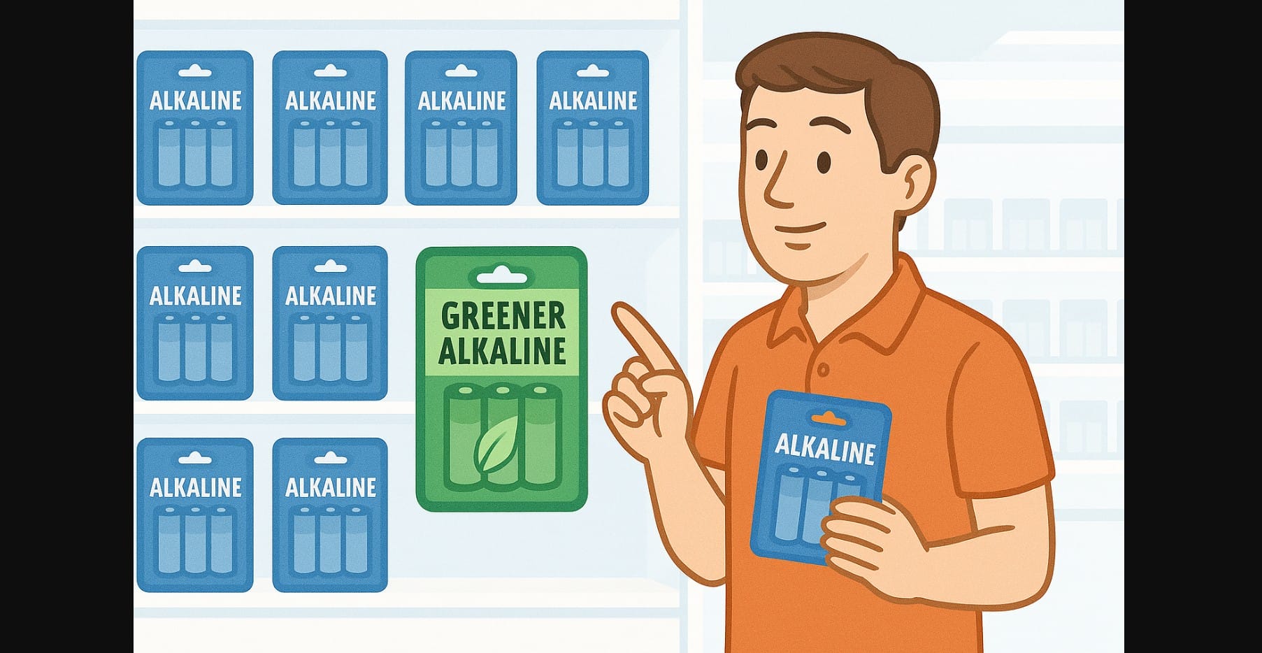 eco friendly alkaline battery impact