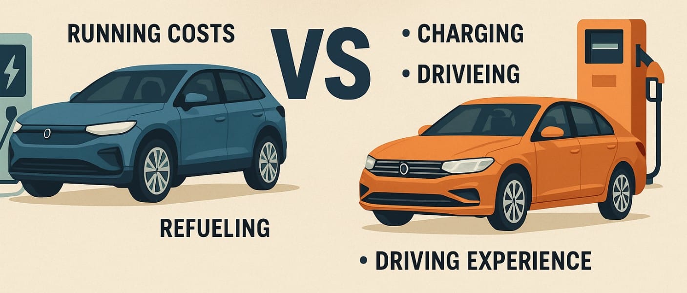 electric vs petrol car