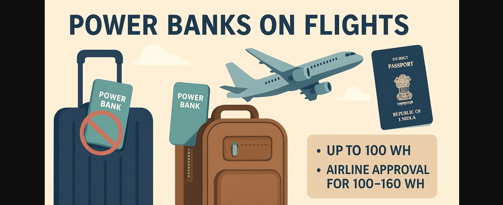 power bank on flights