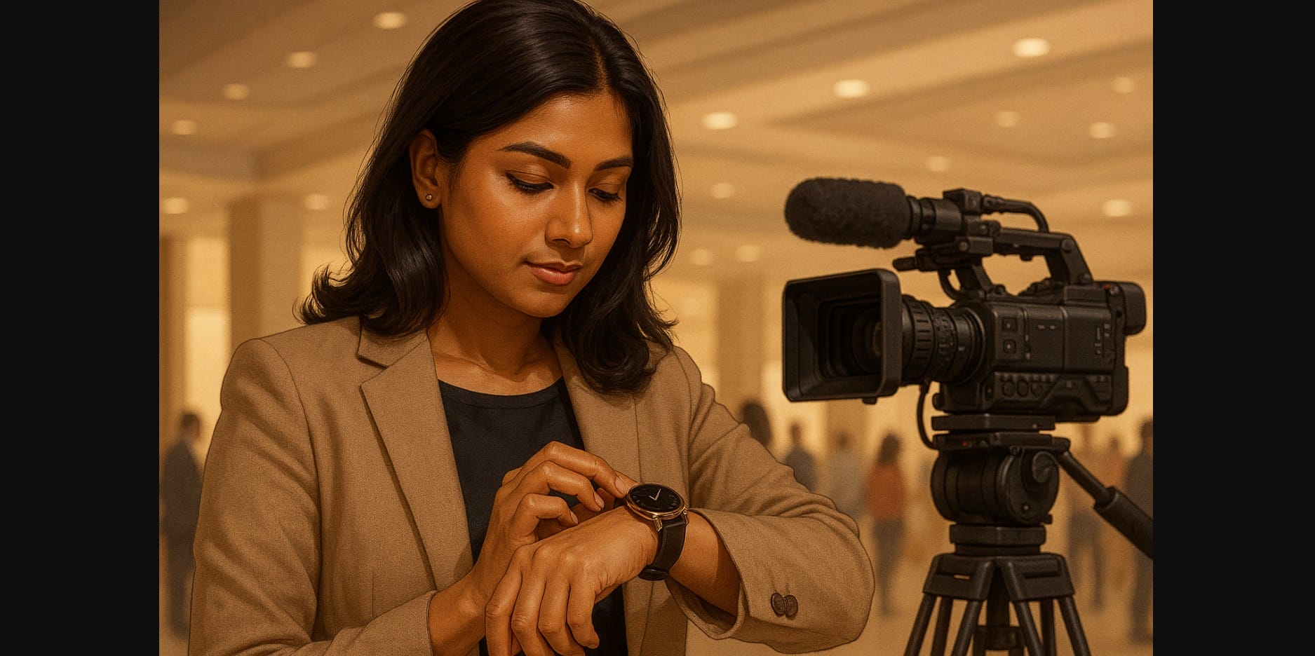 professional video camera