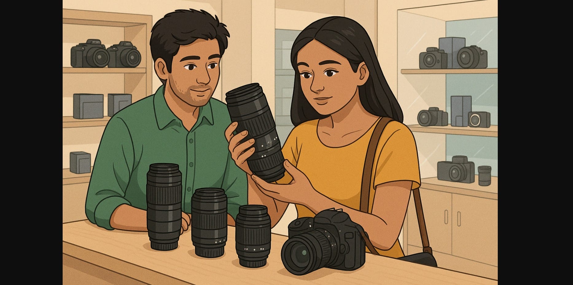 selecting lens for camera