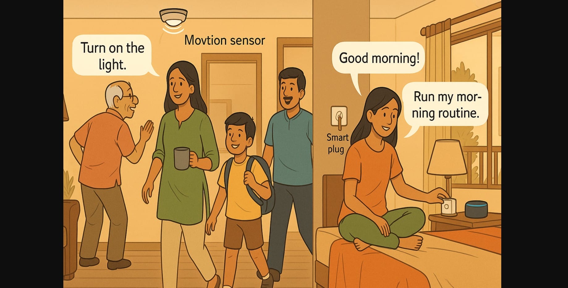 smart home for everyone in family
