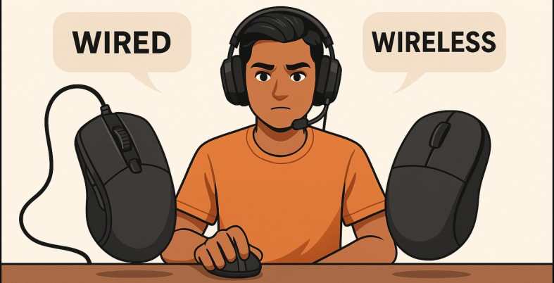 wired vs wireless gaming mouse
