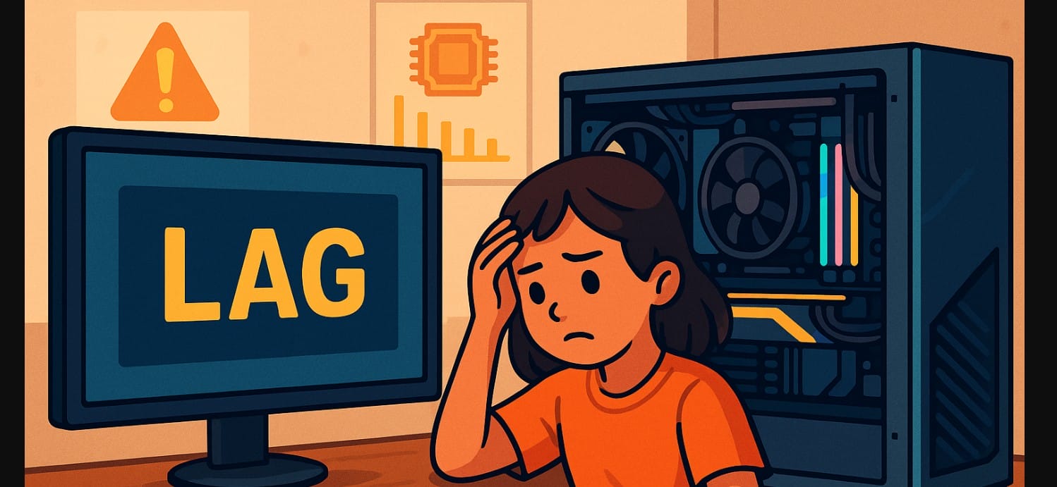 a gaming pc lagging during intense gaming