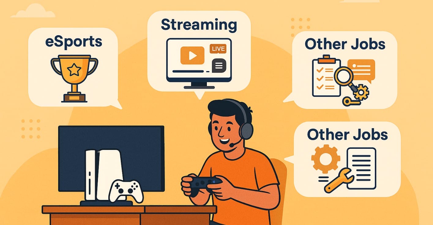 console gaming as a career option