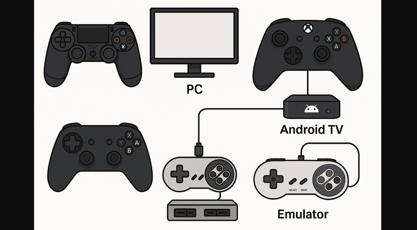 ps5 xbox controller compatibility with pc and android