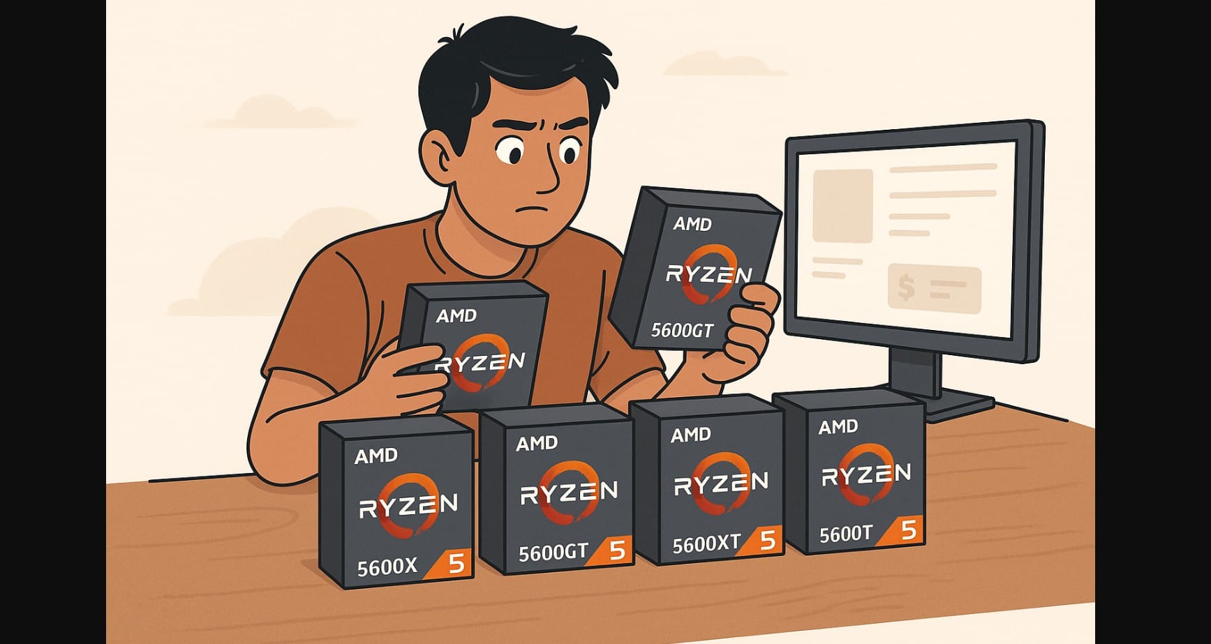 AMD Ryzen 5 5600X Vs 5600XT Vs 5600GT Vs 5600T CPU Comparison For India amd-ryzen-5-5600x-vs-5600xt-vs-5600gt-vs-5600t-cpu-comparison-for-india