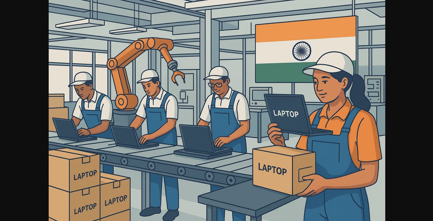 laptop manufacturing in India